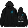 thumbnail image 1 of ADO Wish Blue Rose World Tour Unisex Long Sleeve Hoodie - Streetwear, 1 of 3