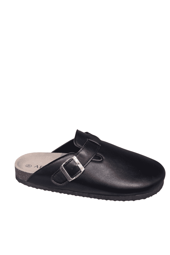 Cloud Man Clogs Faux leather ,water resistant , anti slip - para Hombre Black color , size 10(Billy)