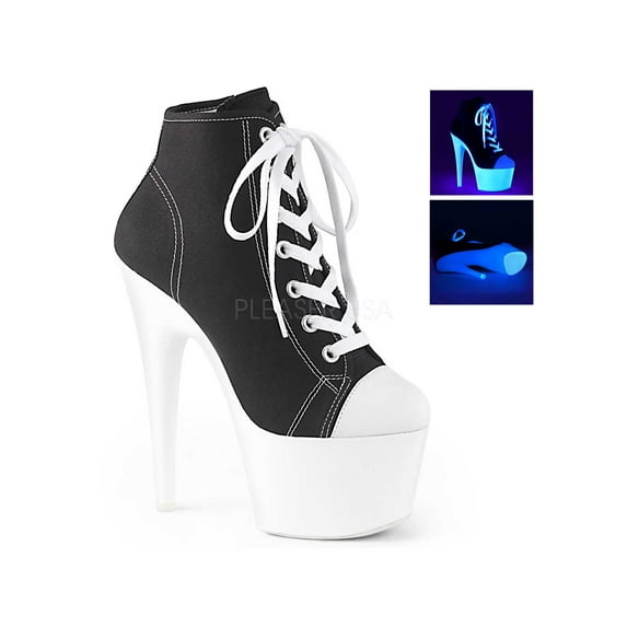 ADORE-700SK-02, 7" Heel 2 3/4" Platform Sneaker