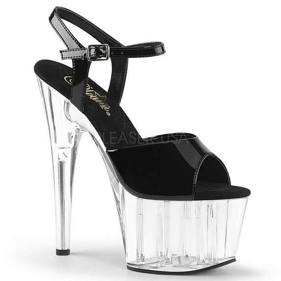 ADORE-709, 7" Heel, 2 3/4" Platform Ankle Strap Sandal