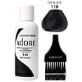 thumbnail image 1 of ADORE Creative Image Shining SEMI-PERMANENT Hair Color (w/ brush) No Ammonia - 118 Off Black, 1 of 1