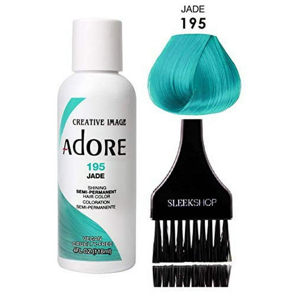 ADORE Creative Image Shining SEMI-PERMANENT Hair Color (w/ brush) No Ammonia - 195 Jade