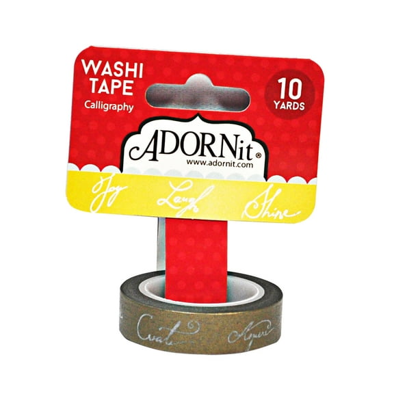 ADORNit Calligraphy Washi Tape