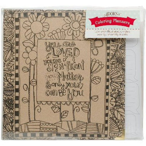 ADORNit Documented Faith Coloring Planner