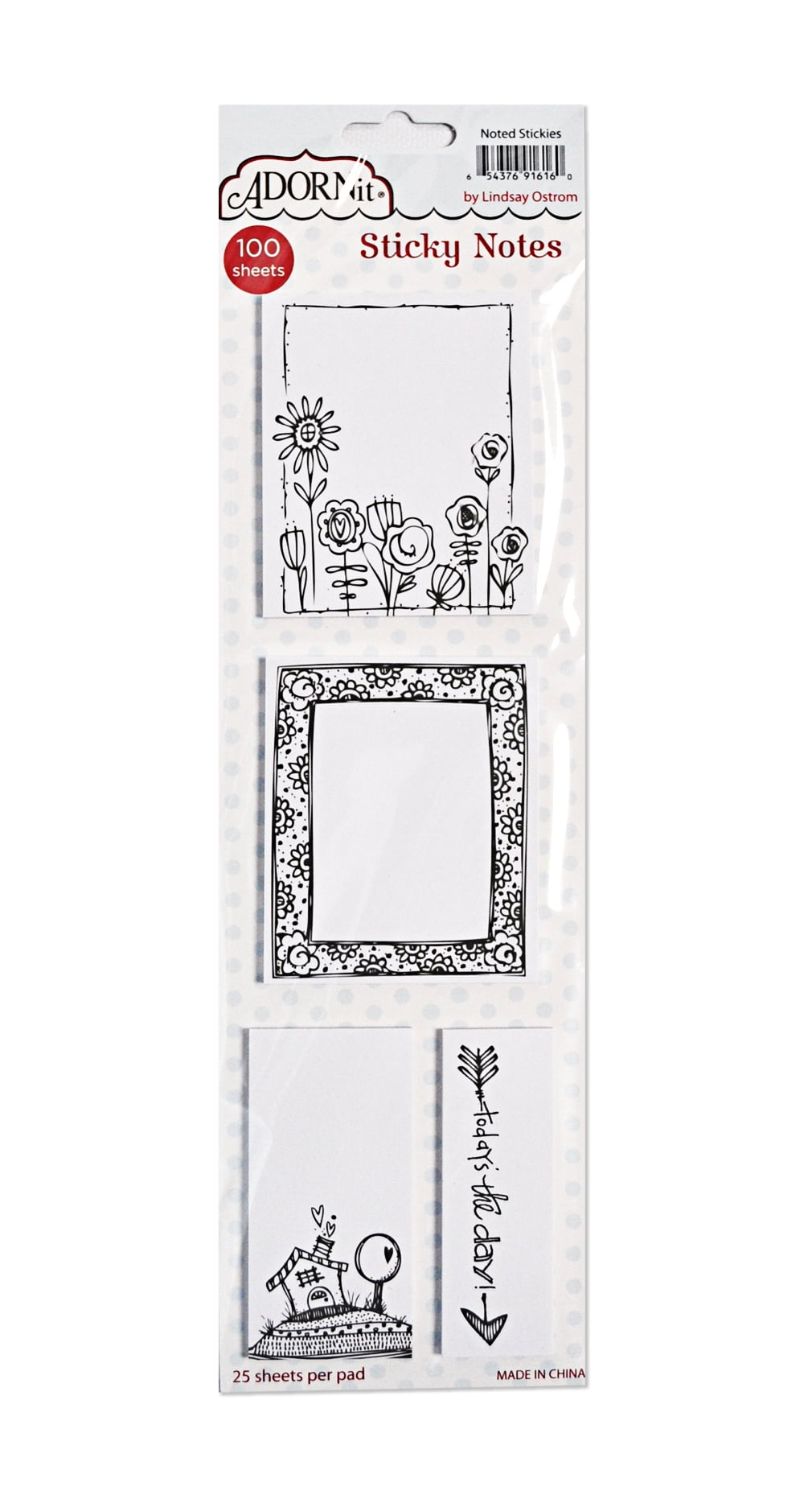 ADORNit Noted Sticky Notes - Walmart.com