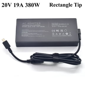 ADP-380AB B 380W Charger for ASUS ROG Strix G18 (2025) G815 G815LW Rectangle Tip Adapter