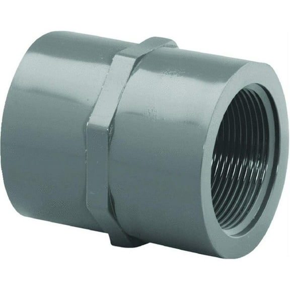 Genova Products PVC Female Adapter SCH80 - 1-1/2 In. Slip x FIP