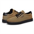 thumbnail image 1 of ADQ Men's Dress Shoes Fashion Casual Shoes Lace-up Canvas Sneakers khaki 13, 1 of 9