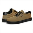 thumbnail image 1 of ADQ Men's Dress Shoes Fashion Casual Shoes Lace-up Canvas Sneakers khaki 8, 1 of 9