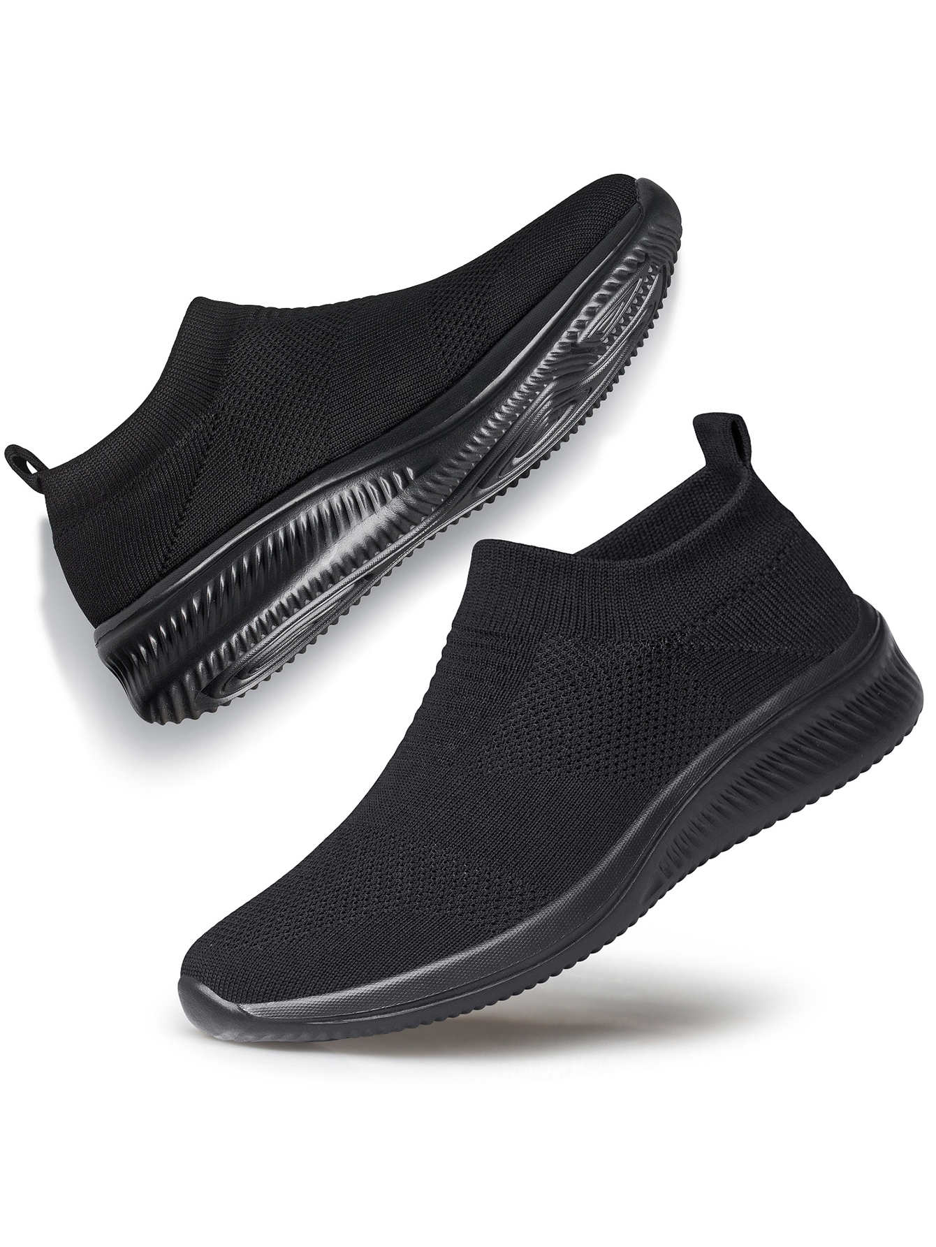 Men's Blade Sneakers Running Shoes Slip-on Sneakers With Shoelaces ...