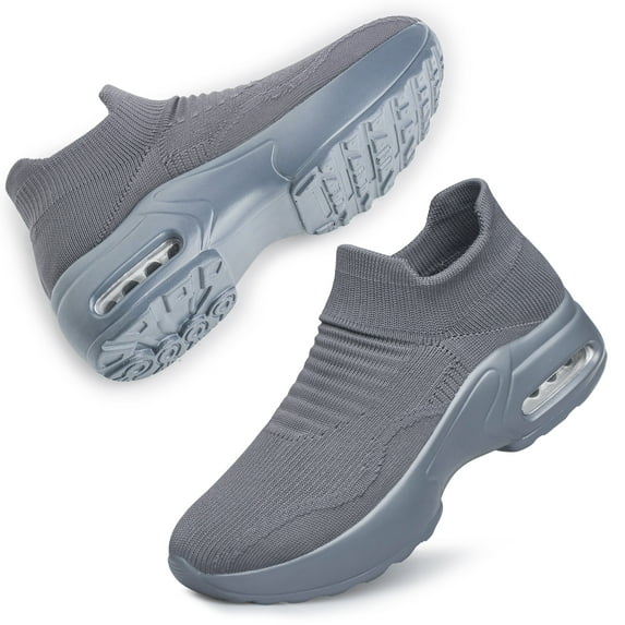 ADQ Women's Athletic Sneakers Slip-on Fashion Casual Shoes