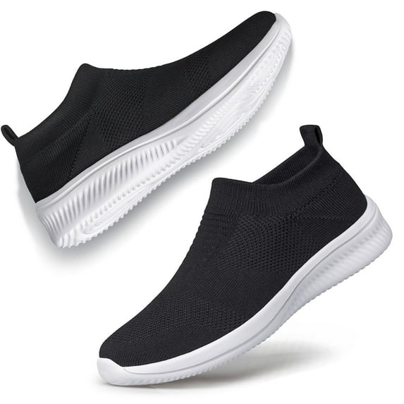 ADQ Women's Slip on Shoes Casual Shoes Lightweight Breathable Anti-Slip Sneakers