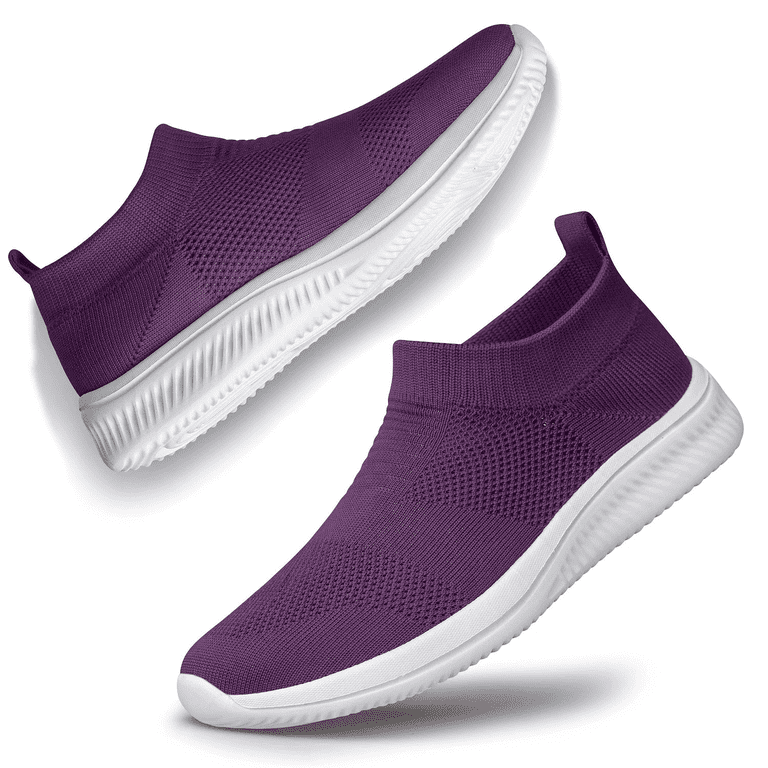 ADQ Women s Slip on Shoes Casual Shoes Lightweight Breathable Anti Slip Sneakers