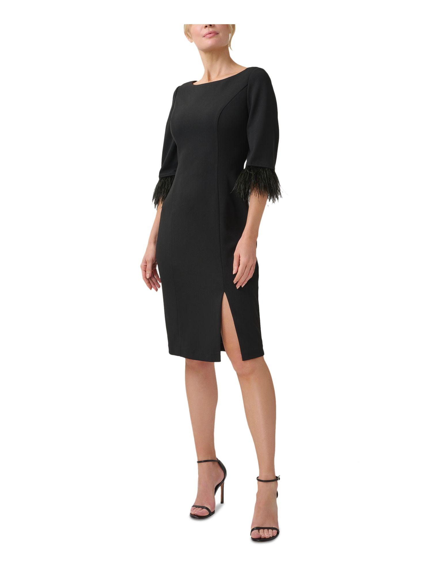 Adrianna papell v back sheath dress discount