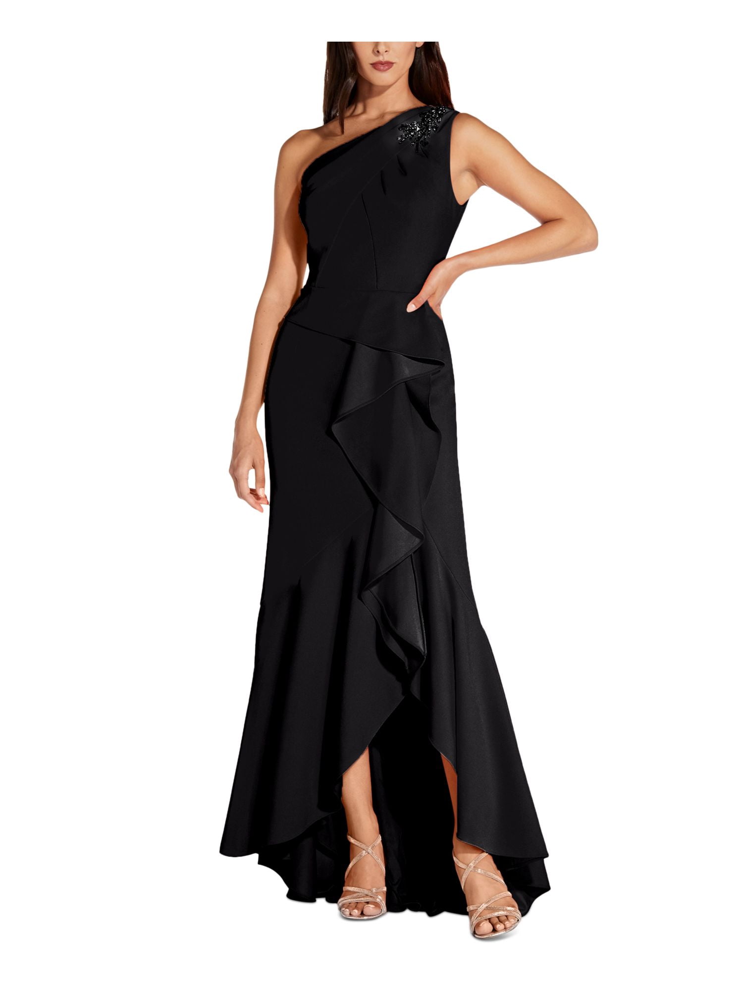 open lace back dress Amazon.com: Adrianna Papell Women's Color Block Crepe Bow Gown, Black/Ivory,  8 : Clothing, Shoes & Jewelry