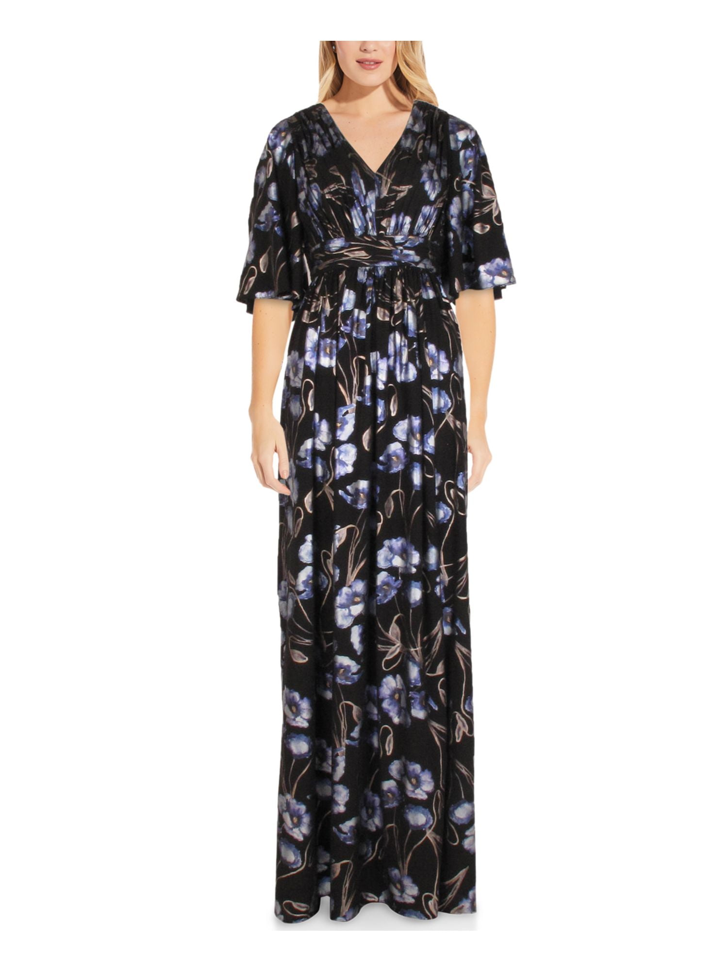 Adrianna papell kimono sleeve dress sale