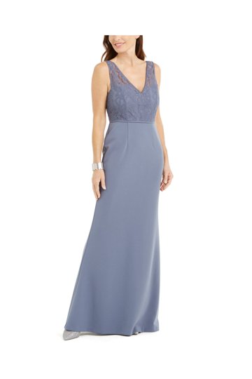 green emerald velvet dress Adrianna Papell AP1E201359 Long Formal Evening Dress main image 1
