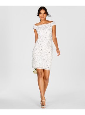 Adrianna Papell Women's Leaf Print Chiffon Long Halter Dress - Formal & Special Occasion