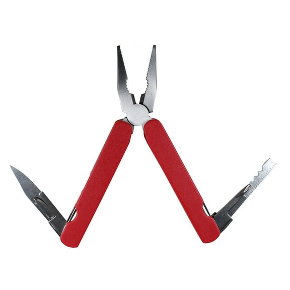 ADROIT 6" (15.2 cm) 11-in-1 Foldable Multi-Tool Pliers | 11-in-1 Functionality | ABS Handles | Nylon Belt Pouch Included | Ultimate Outdoor Companion