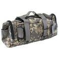 thumbnail image 1 of ADROIT Multi-Pocket Military Style Canvas Travel Bag | 14" (35.6 cm) x 7.5" (19.1 cm) | 3" (7.6 cm) Gusset | Desert Sand Camouflage, 1 of 7