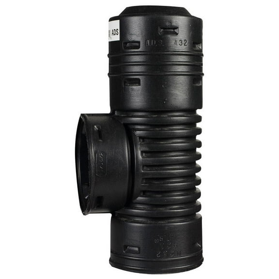 Advanced Drainage 0441AA Blind Tee 4 in. Cap On 1 End Corrugate