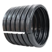 ADS 8 in. Snap x 8 in. Dia. Snap Polyethylene Split Coupler
