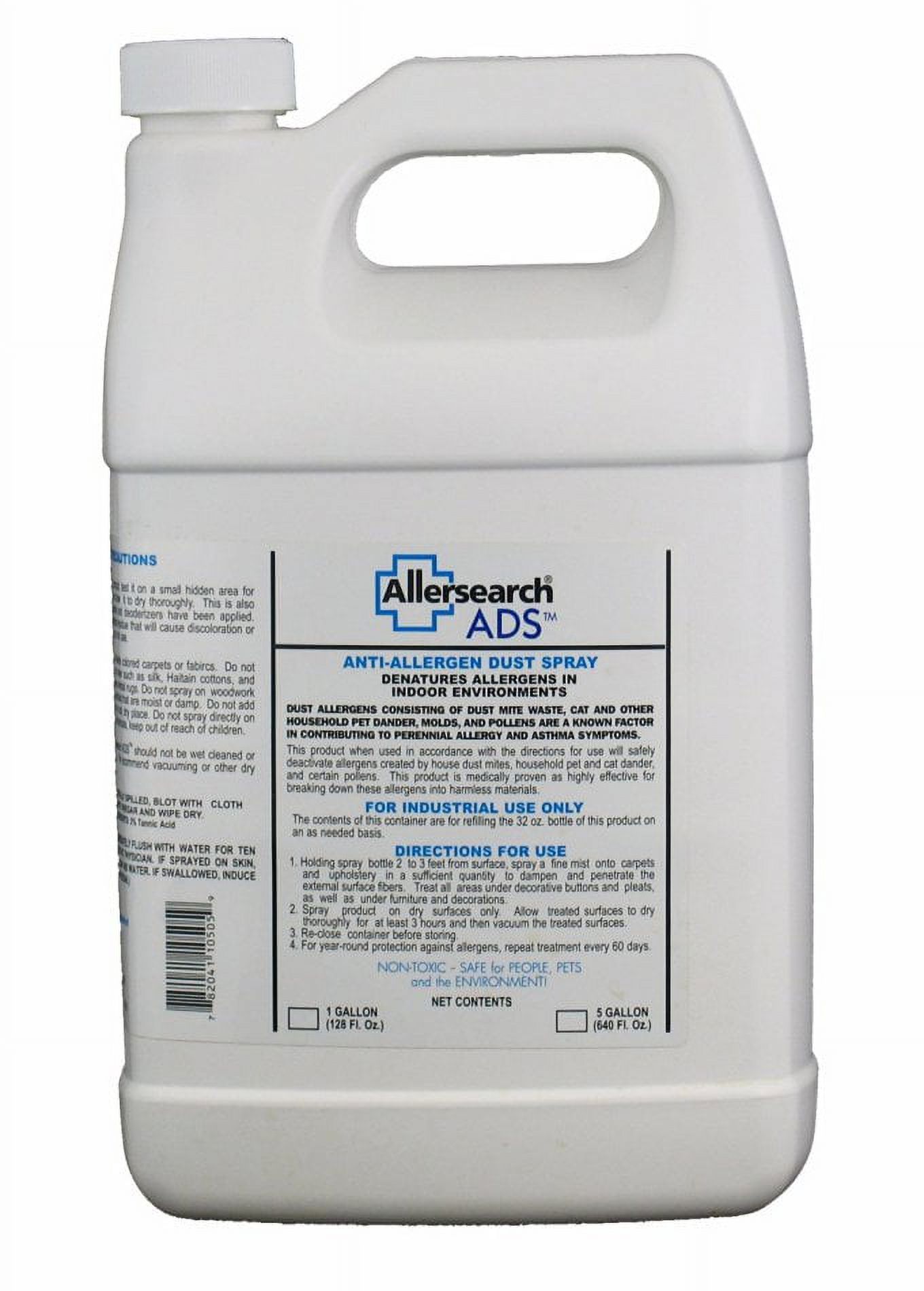 Allersearch ADS Spray Antialérgico contra Ácaros del Polvo 128 oz.