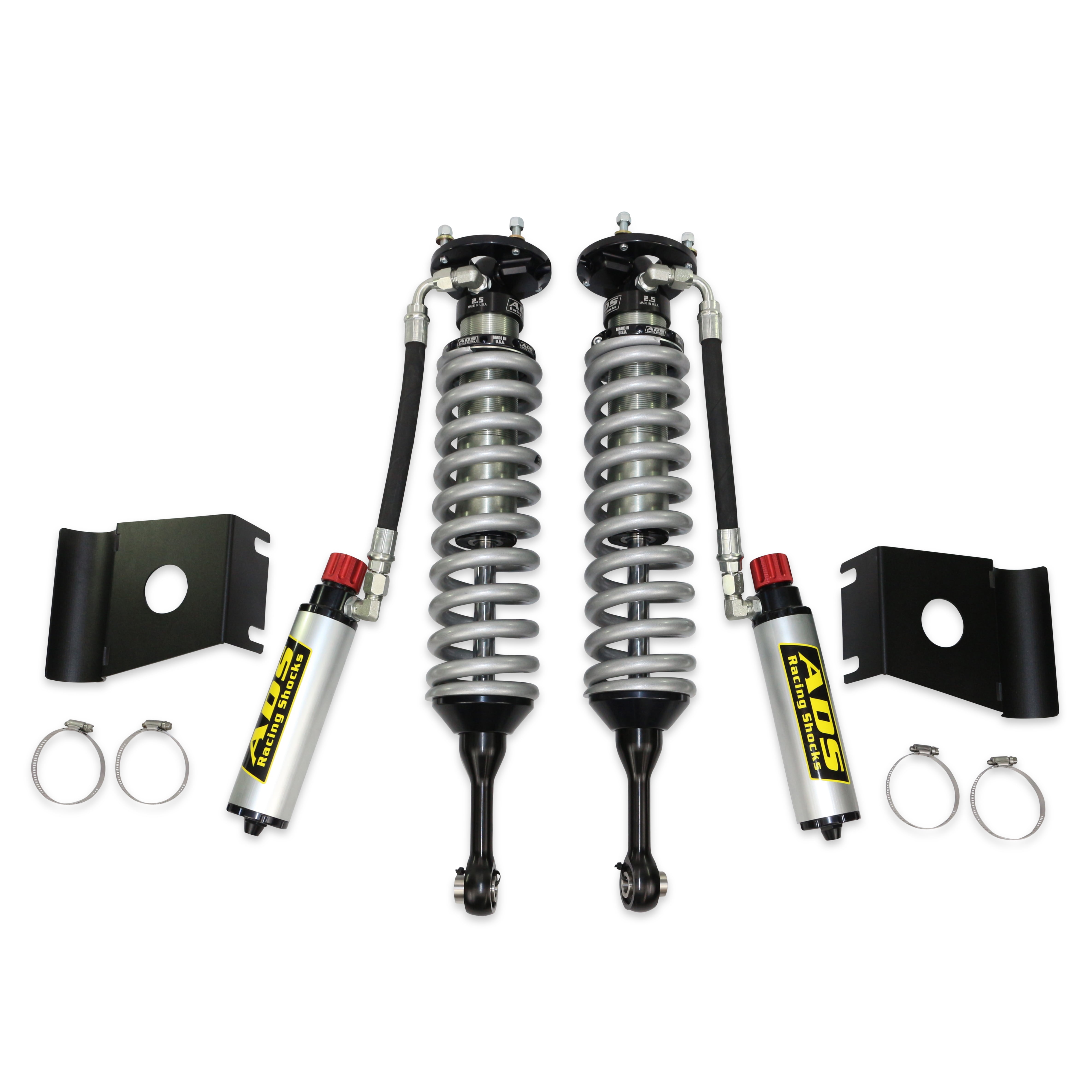 ADS Racing 250-LC25F-A60 Direct Fit 2.5" Adjustable Reservoir Race Coilovers - Front
