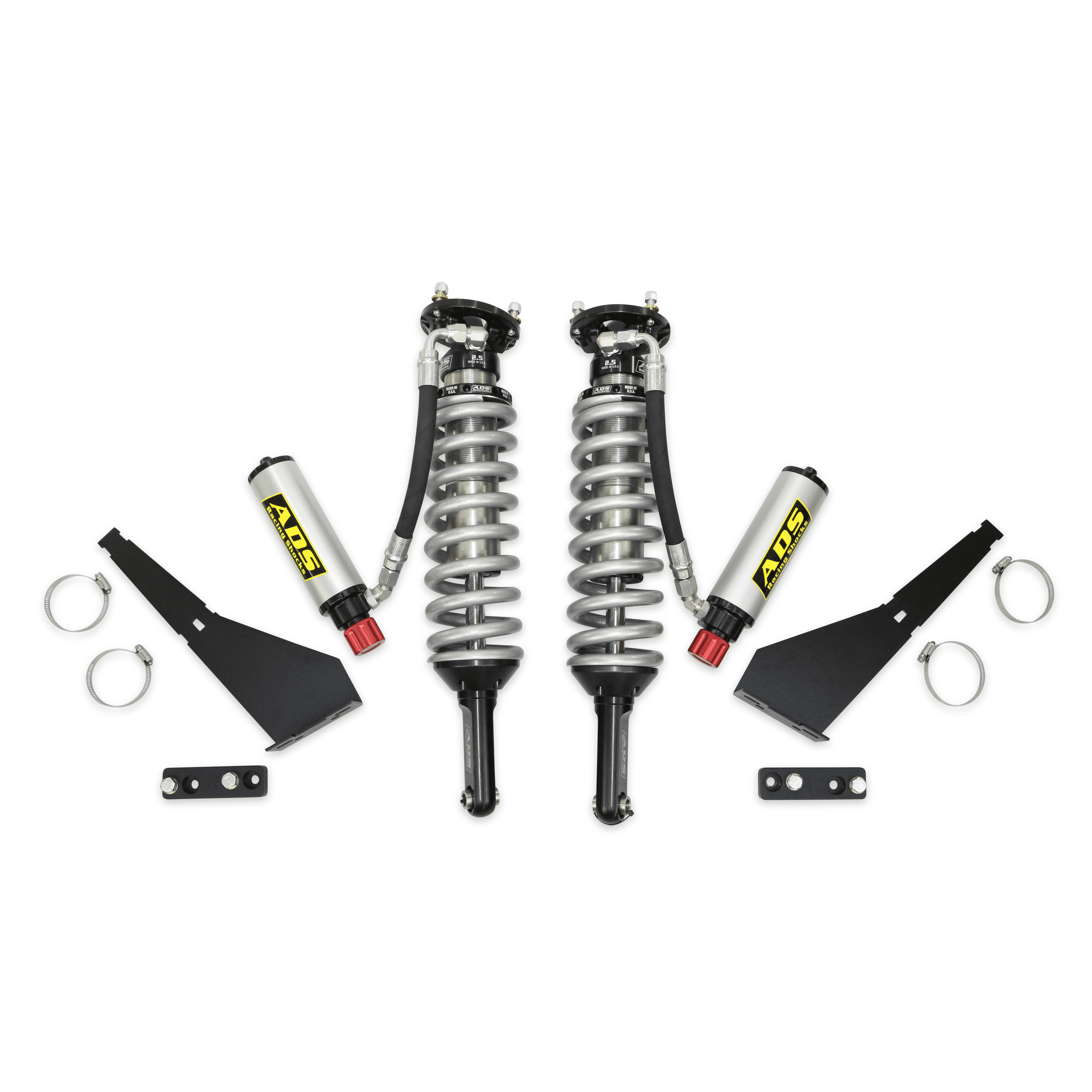 ADS Racing Shocks 250-T4006-A70-4RN Direct Fit 2.5" Adjustable Reservoir Race Coilovers - Front