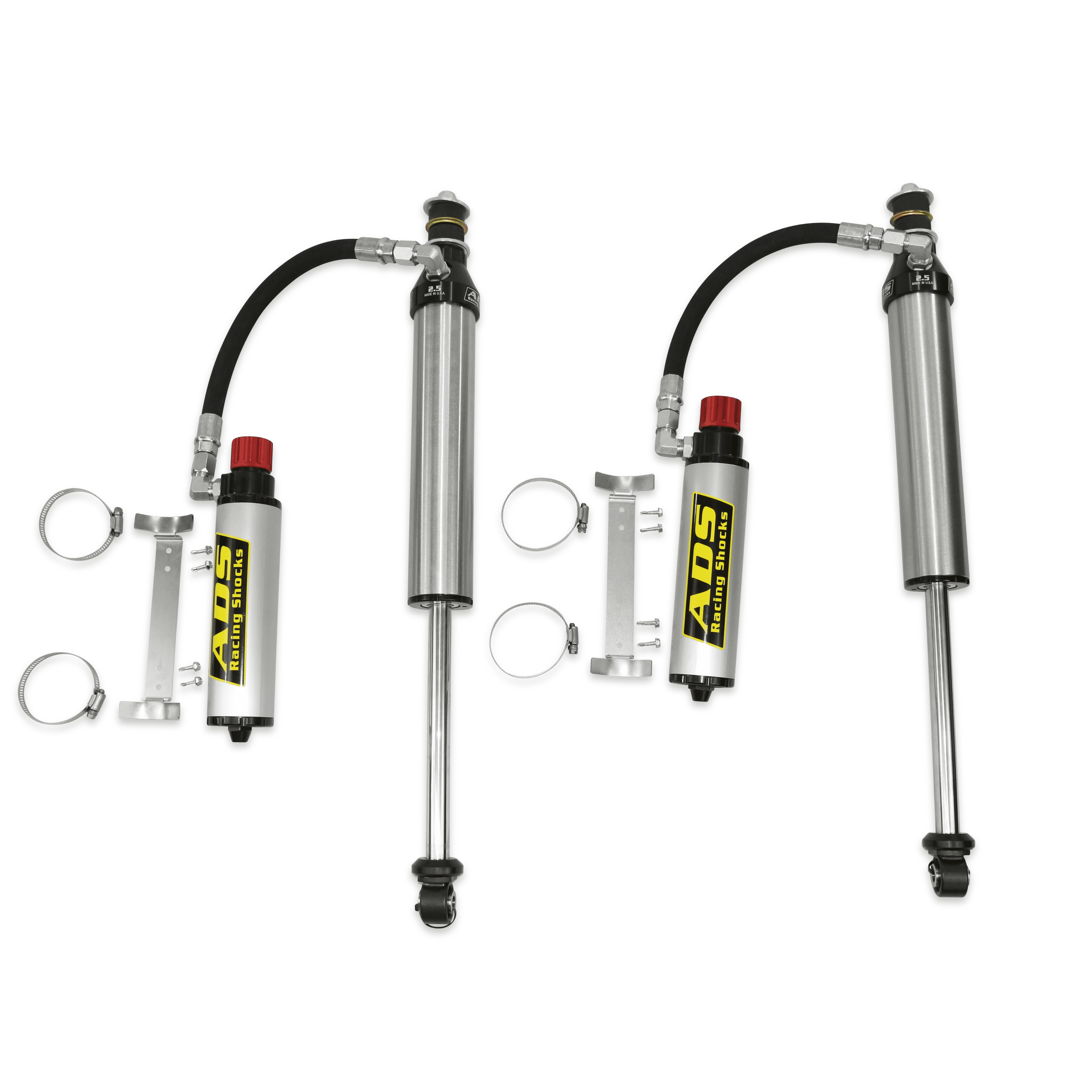 ADS Racing Shocks 250-T4010-A00 Direct Fit 2.5" Adjustable Reservoir Race Shocks - Rear