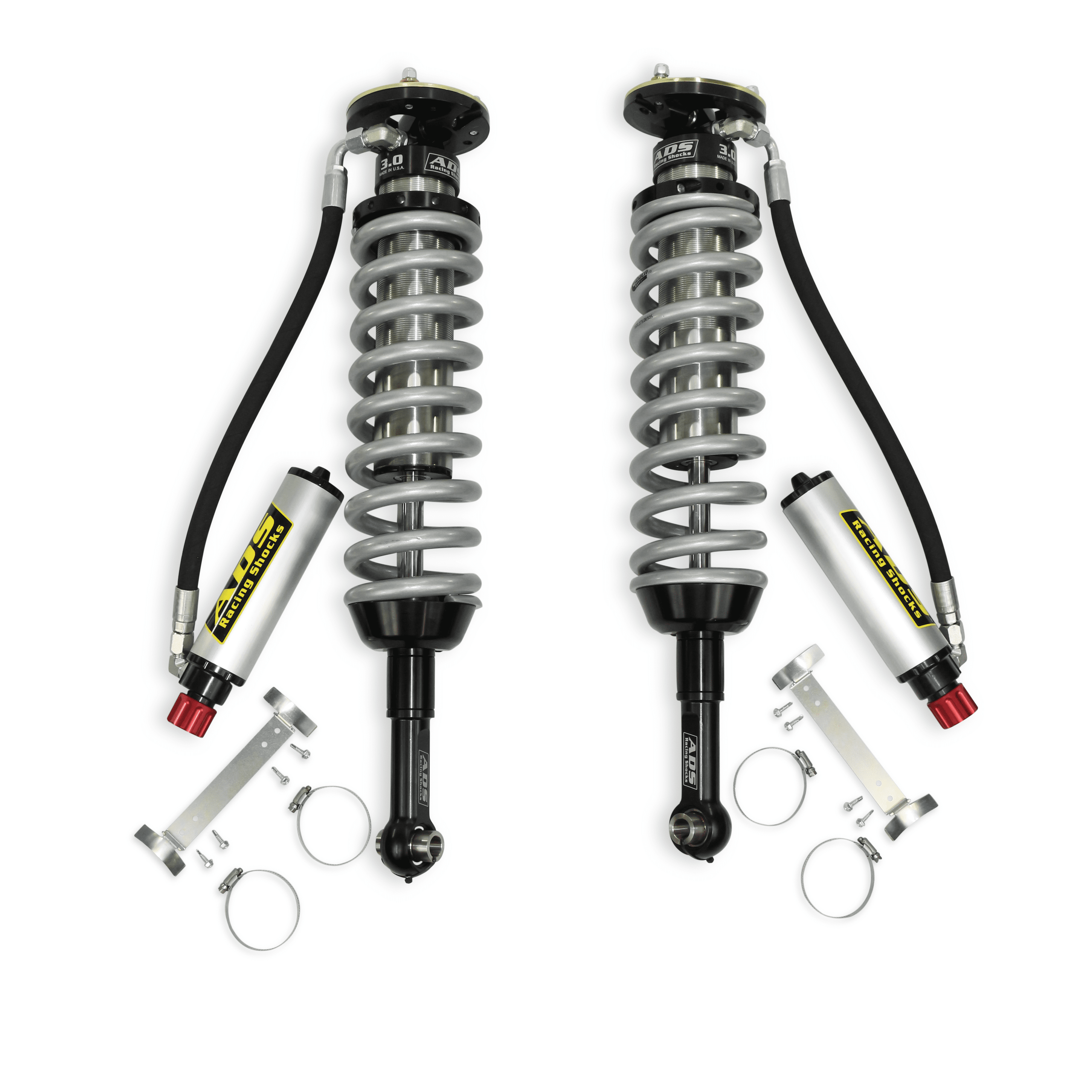 ADS Racing Shocks 300-17RTF-A00 Direct Fit 3.0" Adjustable Reservoir Race Coilovers - Front
