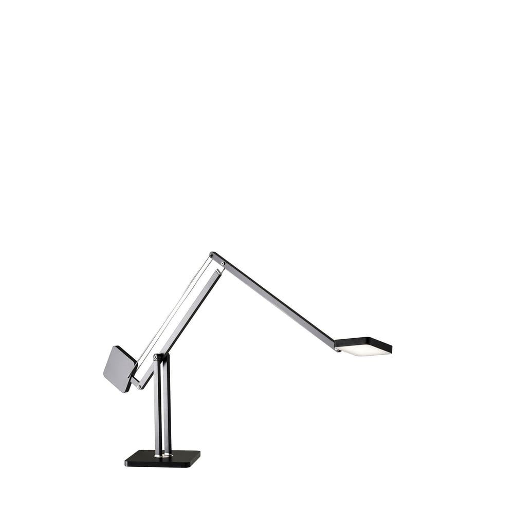 Matte Black Adjustable LED Desk Lamp with Touch Control