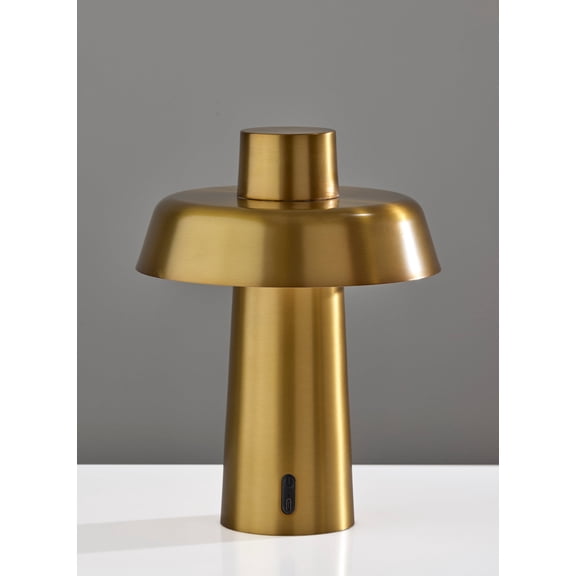 ADS360 Pirlo 11.75" 1-Light 4-Way Touch Dimmer Rechargeable LED Cordless Table Lamp