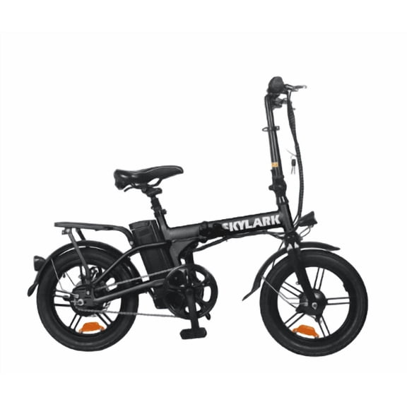 ADSAFE Electric City Bike for Adults 16",500W E-Commuter Bikes 48V 10AH UL2849,White