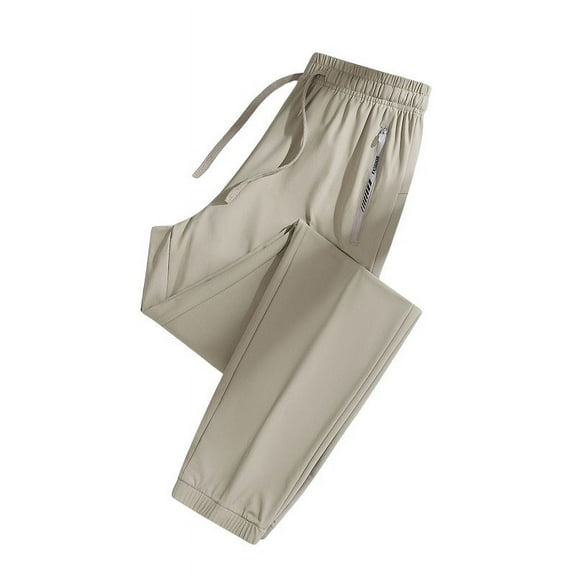 ADSSDQ Beeswan Pants for Women Over 50,Quick Dry Breathable Comfy Fit Pants Women's Plus Size Stretch Active Pant Quick Drying Elastic Waist Joggers with Pockets Khaki 2XL