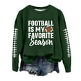 ADSSDQ Football Season Sweatshirt Women Game Day Sweatshirts Sunday