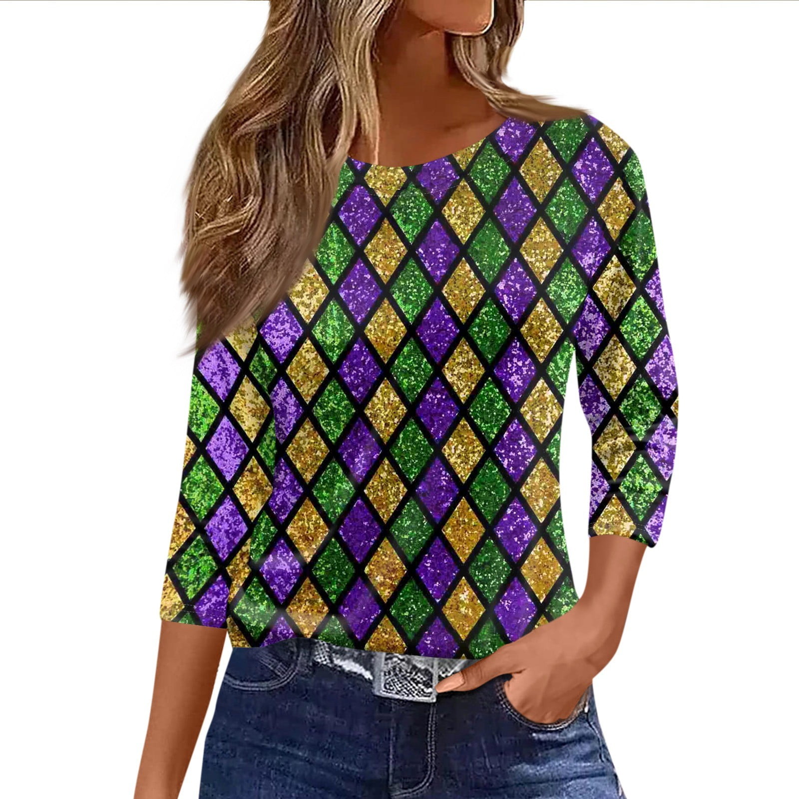 mardi gras mask purple