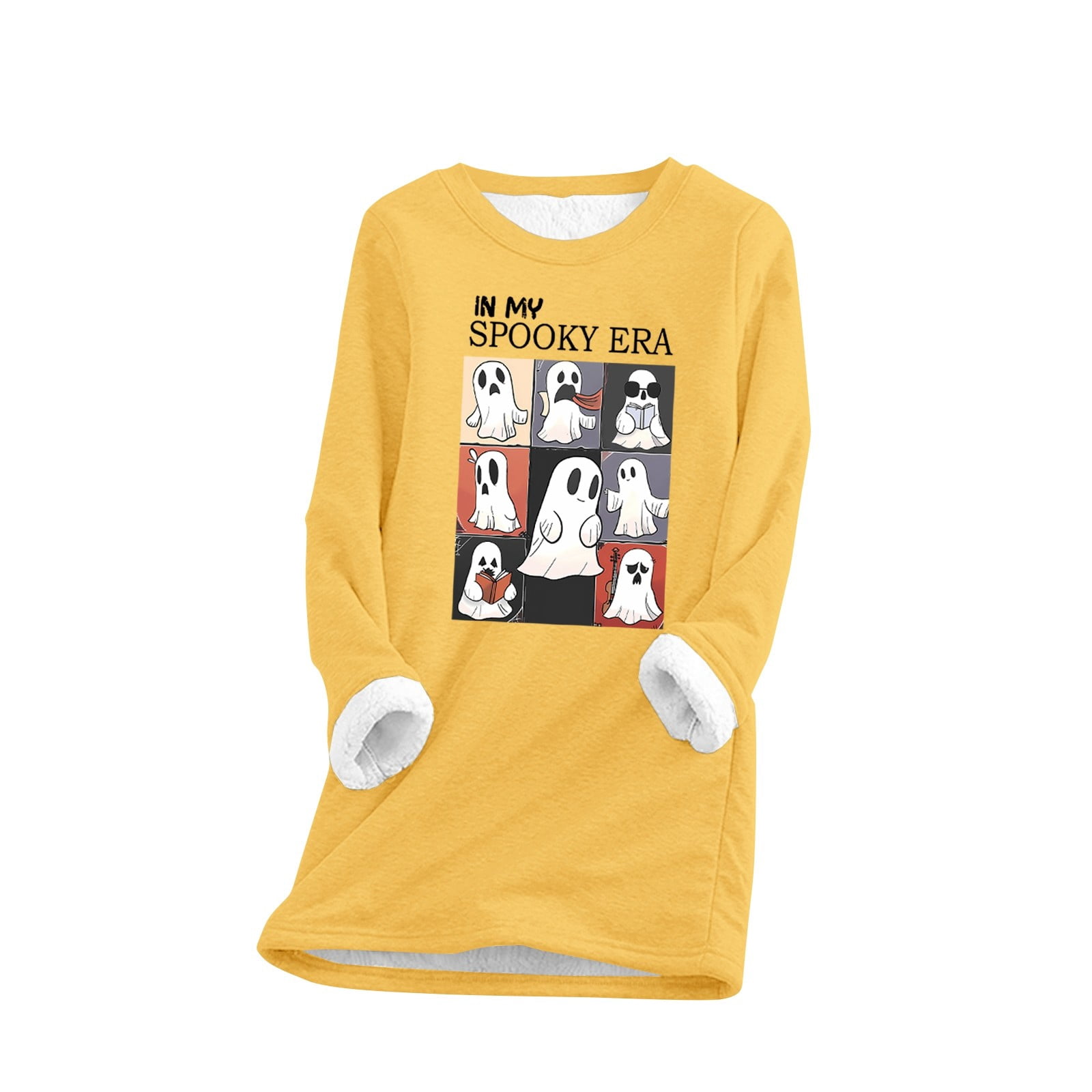 Cotton Stretch Fleece Ghost Shirt