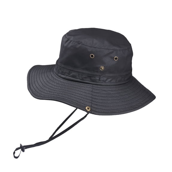 ADSSDQ Sun Hats for Men Women Bucket Hat UPF 50+ UV Protection Boonie Hat for Safari Fishing Hiking Garden Beach 2026 Black