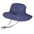 thumbnail image 1 of ADSSDQ Sun Hats for Men Women Bucket Hat UPF 50+ UV Protection Boonie Hat for Safari Fishing Hiking Garden Beach 2026 Navy, 1 of 1