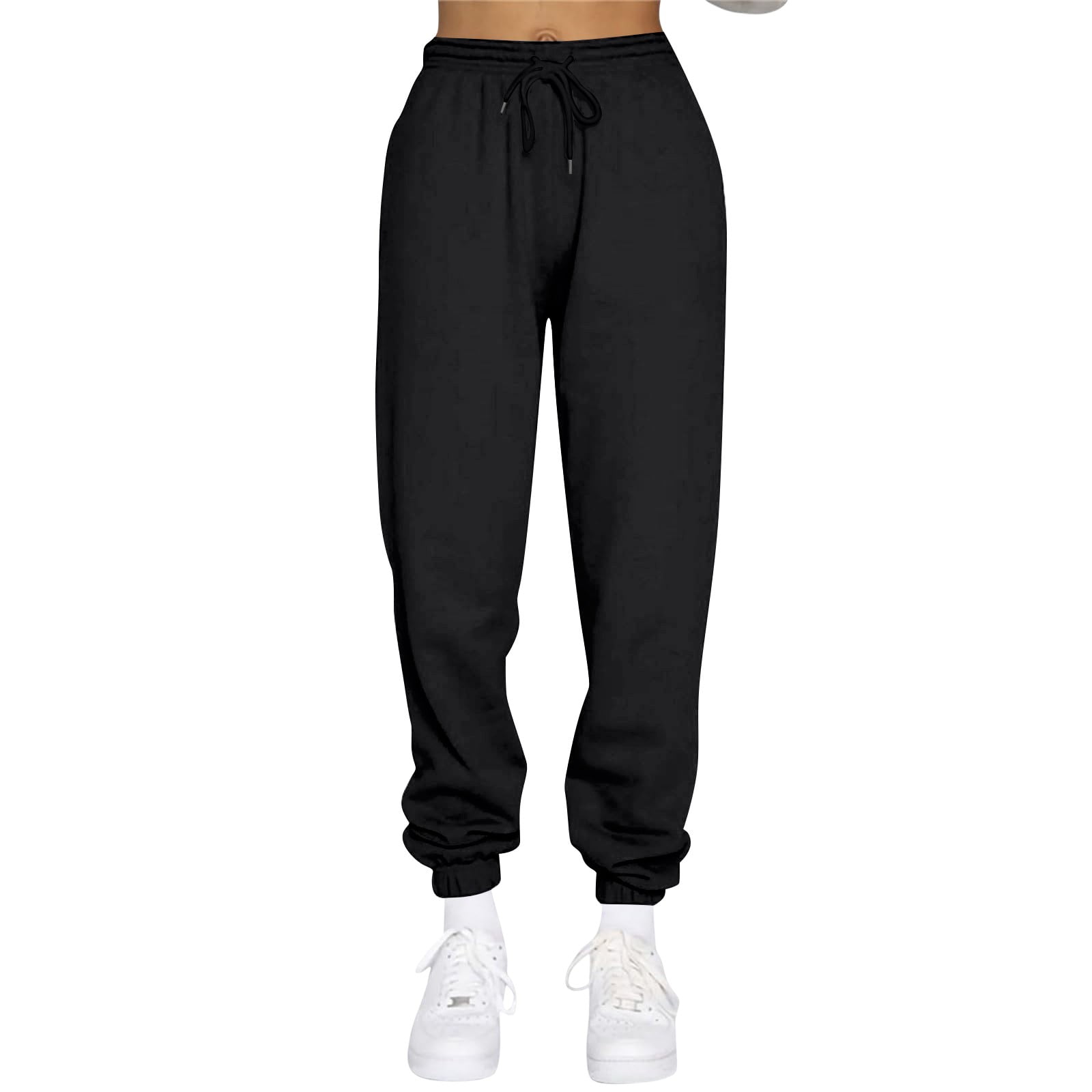 ADSSDQ Sweatpants for Women Cute High Waisted Petite Lounge Pants