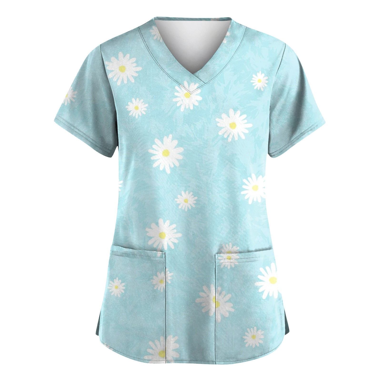 Beopjesk Nurse "I'll Be There For You" Graphic Tee - Cute Short Sleeve Top For Women - View #3