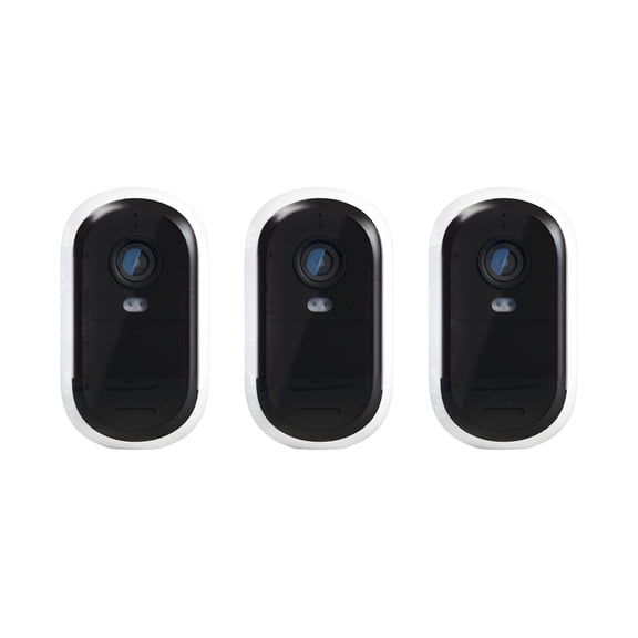 ADT Blu Outdoor Camera 3-Pack, 2K Video with Spotlight, Night Vision, and Smart Detection, (Plan Required)