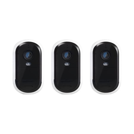 ADT Blu Outdoor Camera 3-Pack, 2K Video with Spotlight, Night Vision, and Smart Detection, (Plan Required)