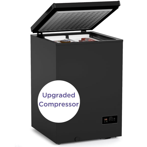 ADT Low temperature Chest Freezer 3.5 Cubic Feet Free-Standing Top Door Freezers 14℉ to -40℉