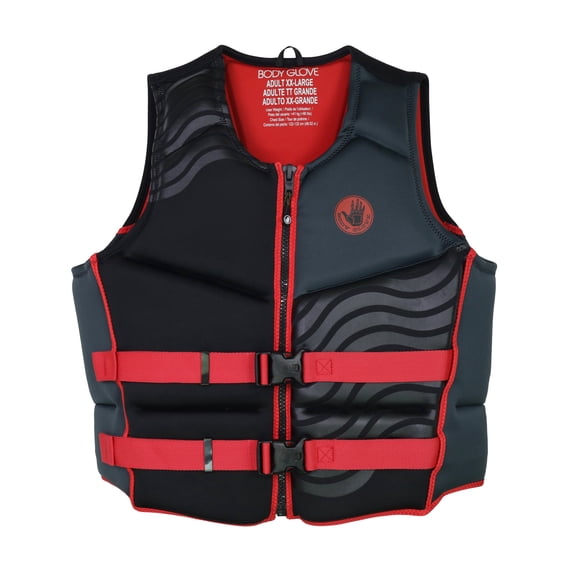 Body Glove Men's and Women's Overboard Evoprene Adult PFD Life Jacket and Vest, Size 2XL