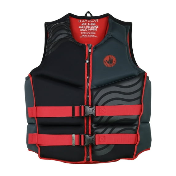 Body Glove Men's and Women's Overboard Evoprene Adult PFD Life Jacket and Vest, Size XL
