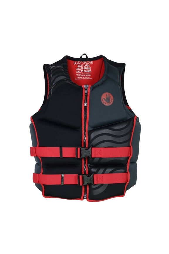 Men's and Women's Overboard Evoprene Adult PFD Life Jacket and Vest, Size L