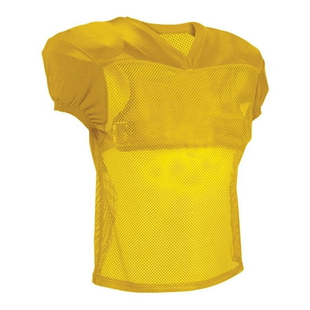 ADULT PRACTICE JERSEY-GOLD-L/XL
