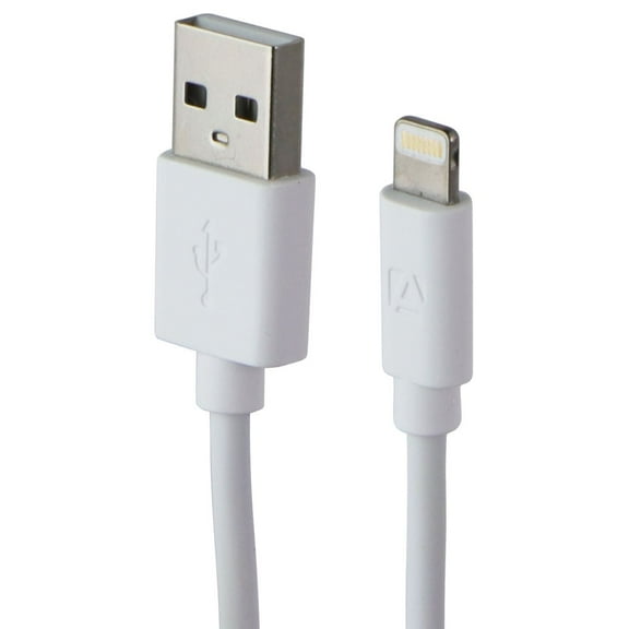ADURO 3-Foot USB-A to Lightning 8-Pin Charge & Sync Cable - White